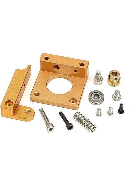 Mk8 Aleminyum Extruder Kit - Sağ