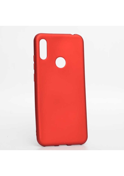 Huawei Y6S 2019 Kılıf Soft ve Pürüzsüz Yüzeyli Ipeksi Silikon Kapak