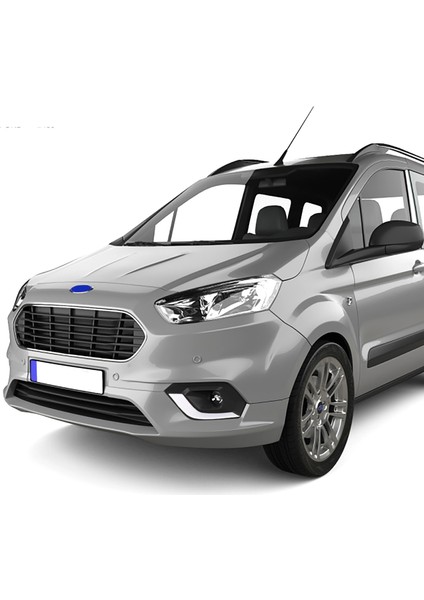 Ford Tourneo Courier Uyumlu 2018 Ve Üzeri Krom Sis Çerçevesi 2 Parça Paslanmaz Çelik indirimleri