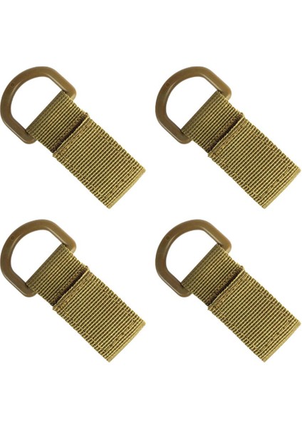 4x Carabiner Kayış Tokları Kanca Kemeri Asma Anahtar Diaz (Yurt Dışından)