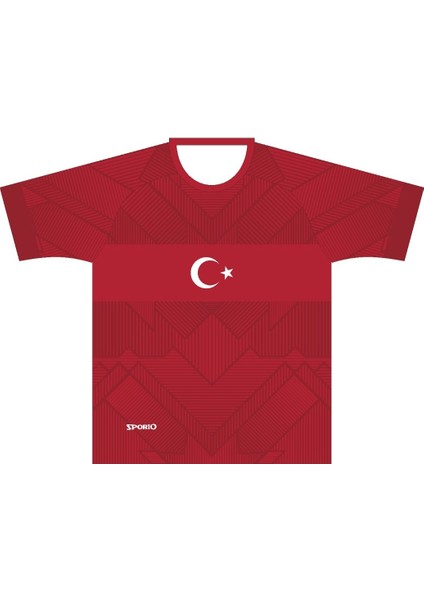 Futbol Forması Tek Üst Beyaz Kırmızı halısaha forması
