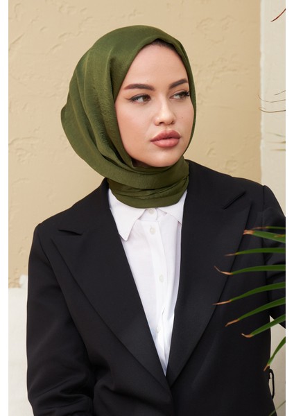 Janjan Çift Taraflı Şal Haki Yeşil modelleri