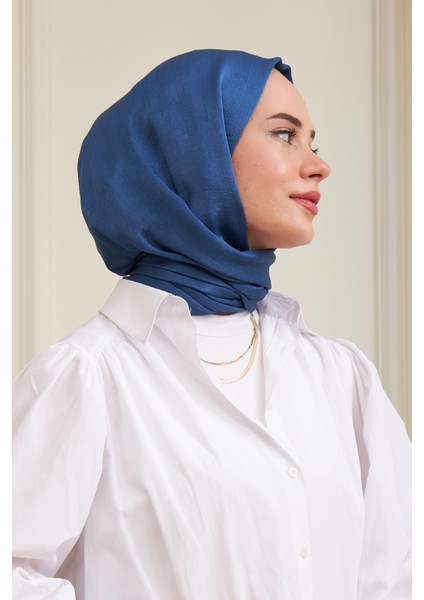 Janjan Çift Taraflı Şal Kot Mavi indirimleri