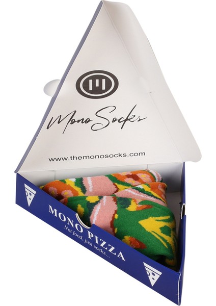 Mono Socks Salad - Tekli Erkek Pizza Çorap