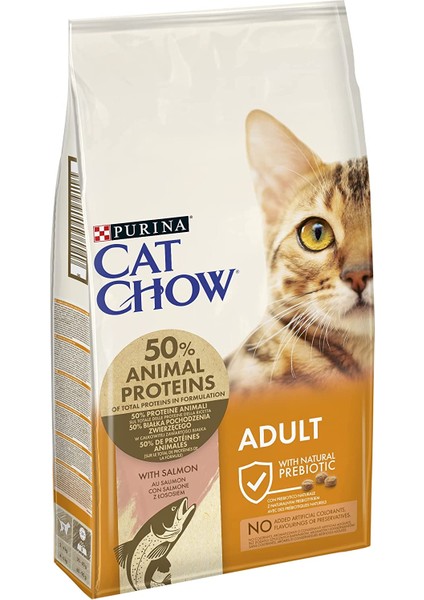 Cat Chow Adult Somonlu Yetişkin Kedi Maması 15 kg