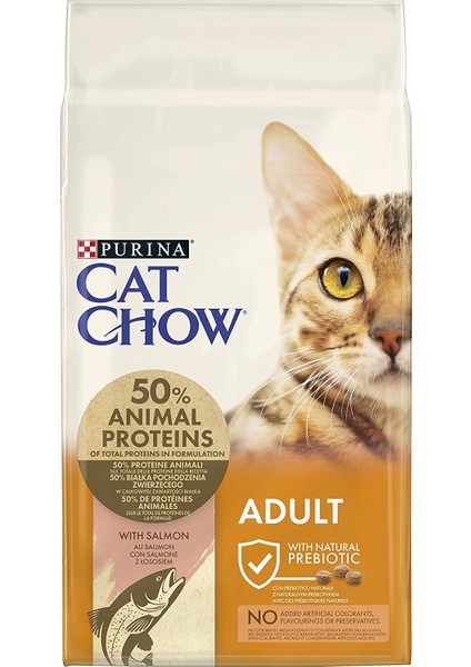 Cat Chow Adult Somonlu Yetişkin Kedi Maması 15 kg fiyatları