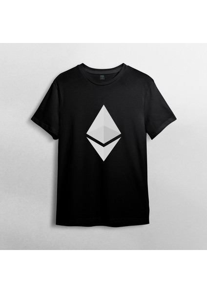 Kripto Para Cryptocurrency Pamuklu Bisiklet Yaka T-Shirt Model 6 fiyatları