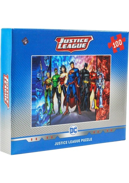 Justice League 100 Parça Puzzle