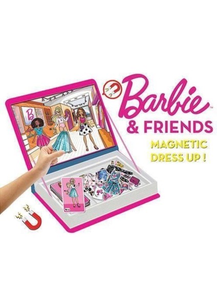 Barbie ve Arkadaşları Manyetik Kıyafet Giydirme Oyunu