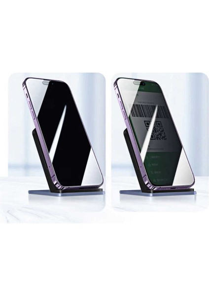 iPhone 14 Pro Max Ekran Koruyucu Hayalet Privacy Cam Tam Kaplayan