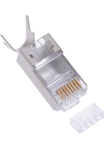 RJ45 Cat7 Konnektör Jack Soket 100 Adet