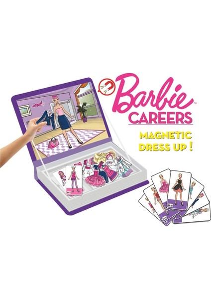 Barbie Careers (Kariyer) Manyetik Kıyafet Giydirme Oyunu 75 Parça