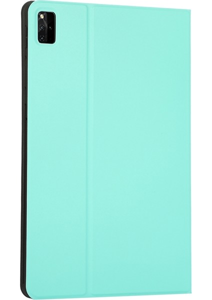 Xiaomi Redmi Pad Için 10.61 Voltaj Elastik Doku Flip Tablet Deri Kılıf Yeşil (Yurt Dışından)