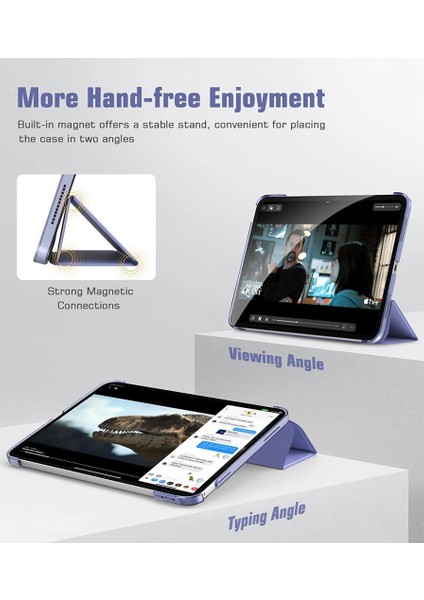 Apple iPad 11.Nesil A16 11inç/10.Nesil 10.9inç Kılıf PU Deri Smart Standlı Case indirimleri