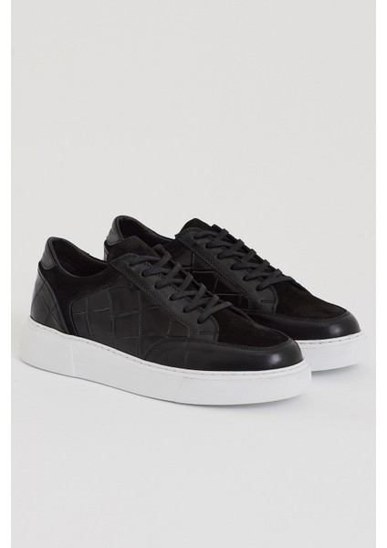 Eva Taban Kroko Detay Sneakers