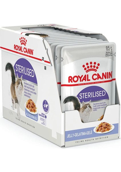 Royal Canin Royal Canın Sterilised Jelly Kısır Kedi Yaş Mama 12 Adet x 85 gr