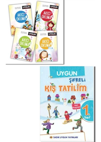 Akıcı Okuma (4 Kitap) + Kış Tatil Kitabı