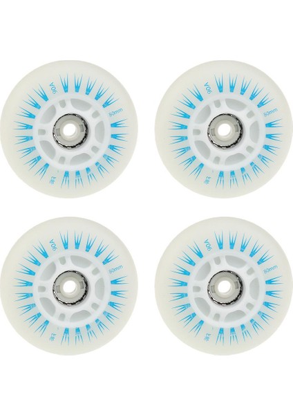 4 Adet Satırda Paten Tekerleği Paten Patenleri Hokey Paten Paten 80 mm. Mavi (Yurt Dışından) modelleri