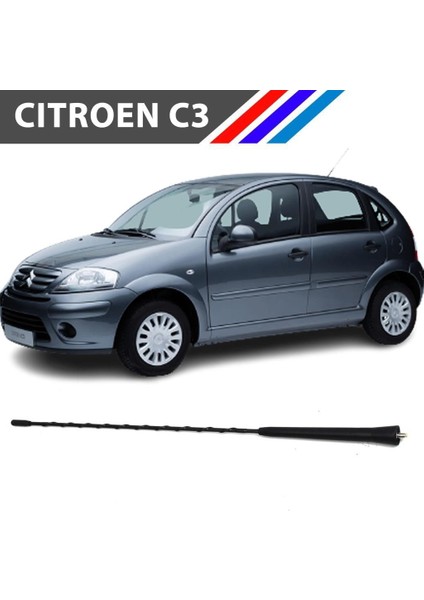 Citroen C3 Tavan Anten Çubuğu 37 cm 6561JS-6587J0