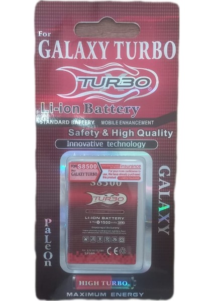 Galaxy Turbo S8500 S8530 İ8910 B7310 B7610UYUMLU Batarya (EB504465VU)