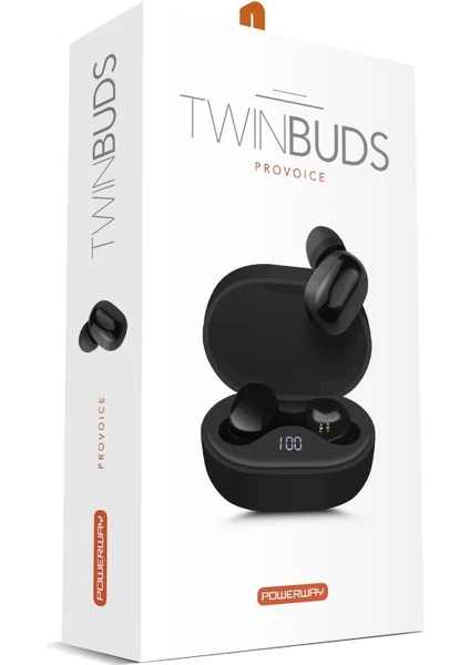 Twınbuds Dijital Göstergeli Bluetoot Kulaklık