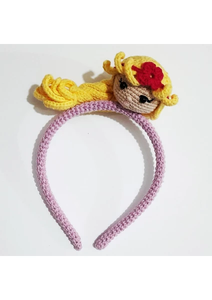 Oyuncak Park Rapunzel Modeli Amigurumi Taç