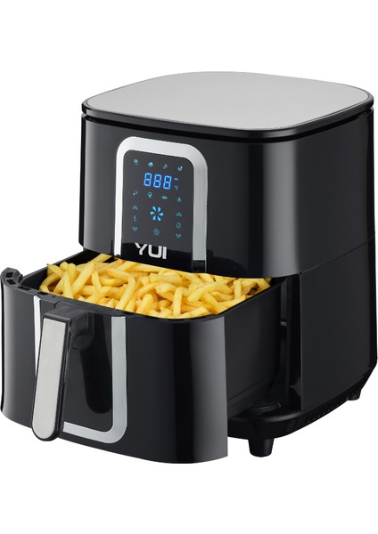 M30 Maxifry Dokunmatik Ekran 6,5 Litre Smart Airfryer Yağsız Fritöz 1800W (Yui Türkiye Garantili)