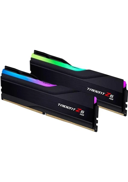 Gskıll 64GB (2X32GB) Trident Z5 Rgb 6400MHZ CL32 Ddr5 1.4V Siyah Dual Kit Ram