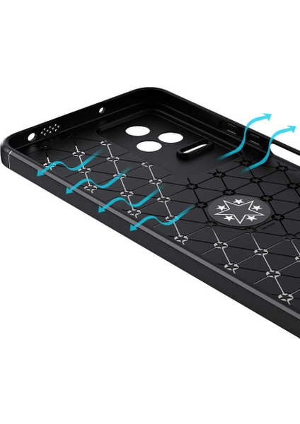 Xiaomi Poco F4 Kılıf Autofocus Shockprof Ravel Yüzüklü Standlı Slikon Kapak Siyah - Mavi fiyatları