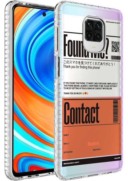 Redmi Note 9 Pro Kılıf Airbag Kenarlı Renkli Desenli Elegans