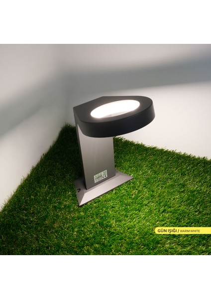 Teras 300 - 7W LED Bahçe Aydınlatma Armatürü 3000K Günışığı 30CM