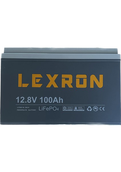 100AH 12.8V Lityum Akü