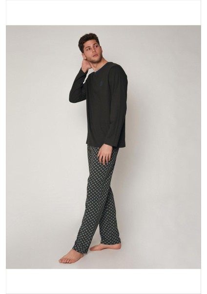 55265 Erkek Yeşil Pijama Takımı fırsatları