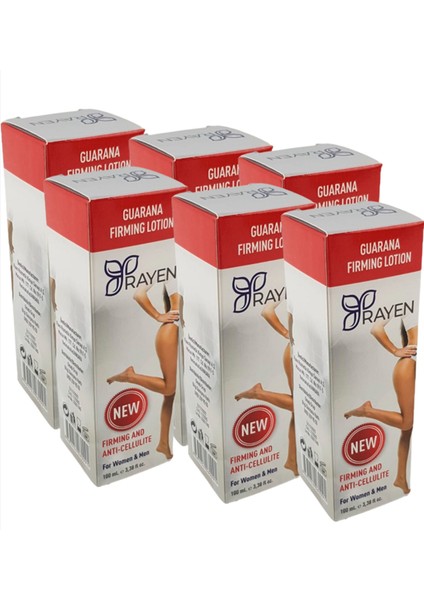 Guarana Firming Lotion 100 ml - -  For Women & Men x 6 Kutu