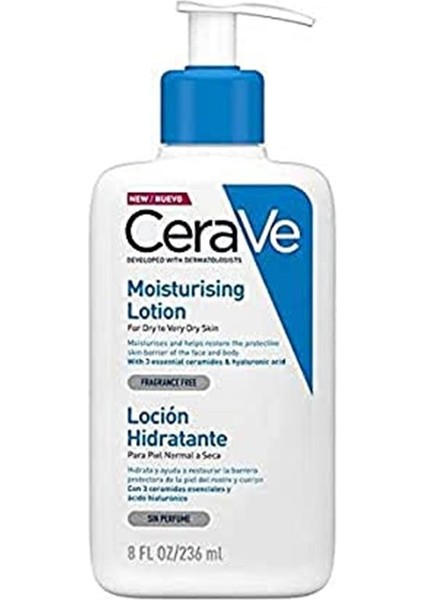 Cerave Nemlendirici Losyon Kuru ve Çok Kuru Ciltler (236 Ml)