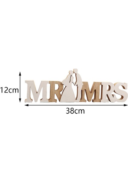 Mr & English Alfabe Süsleme Işaretleri Nişan Partisi Düğün Dekoru (Yurt Dışından) modelleri