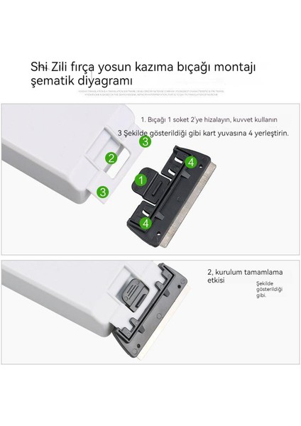 12CM Balık Silindir Fırçası Manyetik Çift Taraflı Cam Temizleme Aracı(Yurt Dışından)