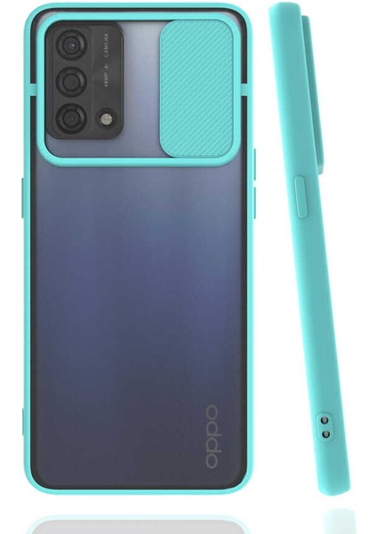 Oppo A74 4g Kılıf Kamera Korumalı Lensli Hopy Silikon Kapak