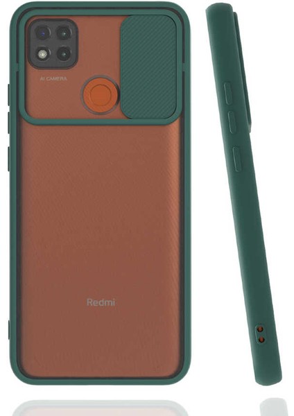 Xiaomi Redmi 9c Kılıf Kamera Korumalı Lensli Hopy Silikon Kapak