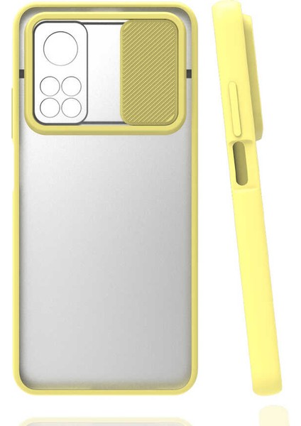 Xiaomi Mi 10T Pro 5g Kılıf Kamera Korumalı Lensli Hopy Silikon Kapak