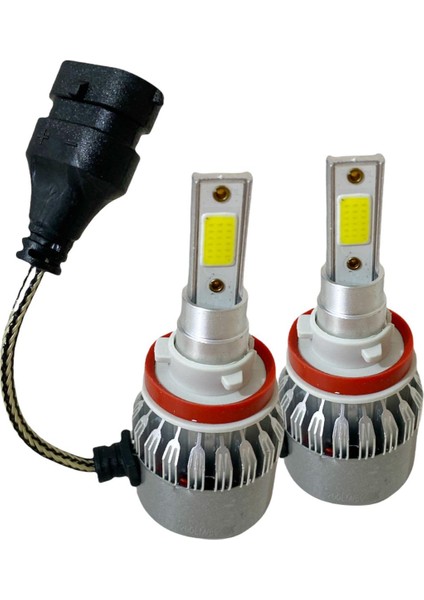 8000K Beyaz Ekt Ledsper LED Xenon Şimşek Etkili(Led Far Ampulü)