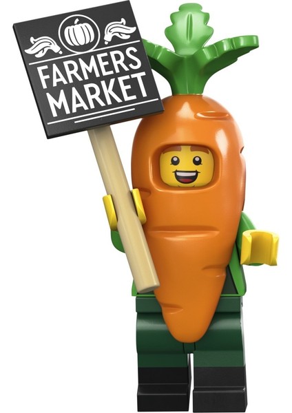 Mini Figür 71037 Seri 24: 04 Carrot Mascot