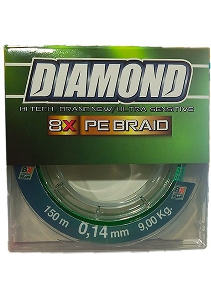 Dıamond 8x P.e. Braıd Ip Misina 0,16