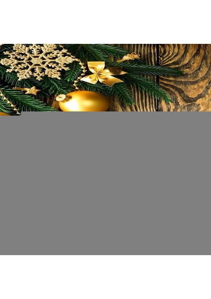 Yılbaşı Ağacı Süsü 3cm Simli Strafor Top Ağaç Süsü 12LI