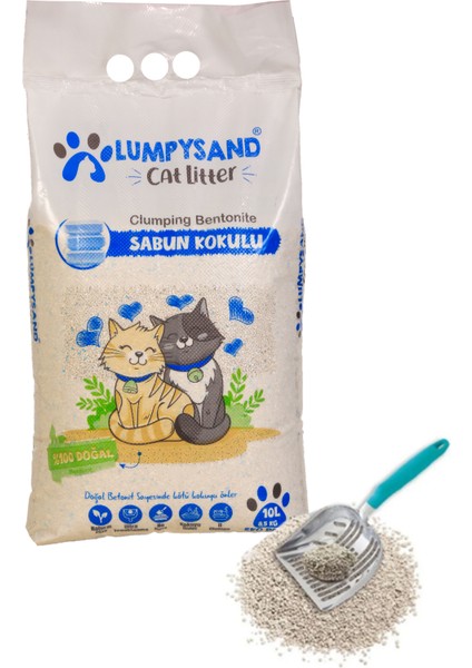 Marsilya Sabun Kokulu Ince Taneli Kedi Kumu 10 Lt