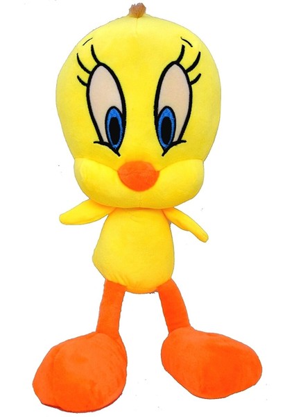 Deniz Sport Looney Tunes Tweety Figür Peluş Oyuncak Uyku & Oyun Arkadaşı Ithal Ürün 38 cm