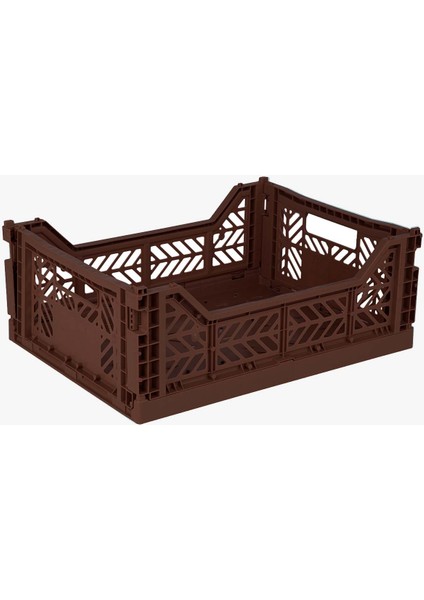 Aykasa 403014 Midibox Brown Katlanabilir Kasa