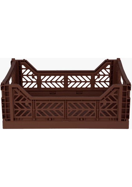 Aykasa 403014 Midibox Brown Katlanabilir Kasa modelleri
