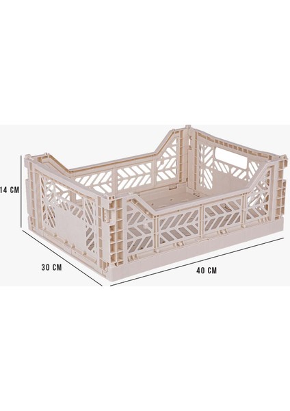 Aykasa 403014 Midibox Coconut Milk Katlanabilir Kasa