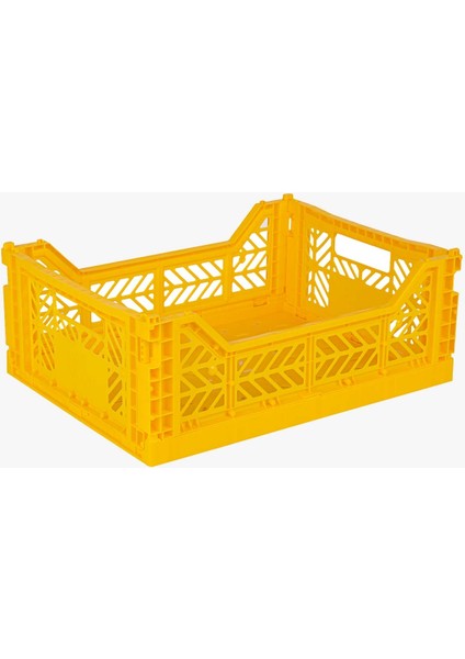 Aykasa 403014 Midibox Yellow Katlanabilir Kasa